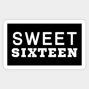 Sweet 16 Sticker